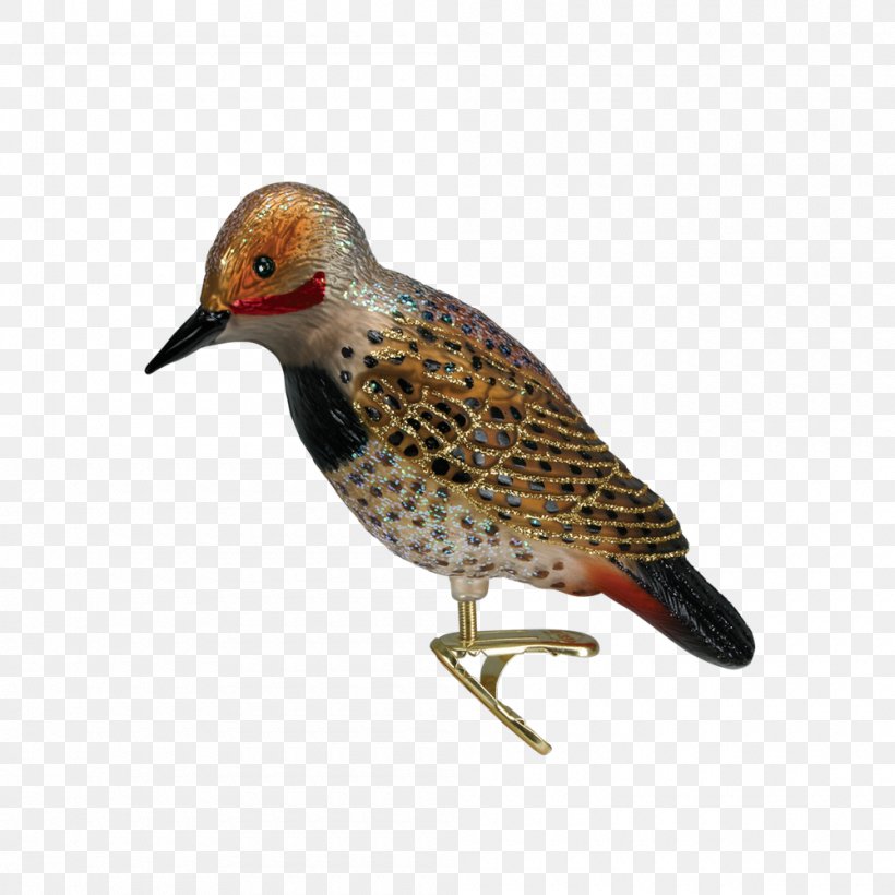 Bird Christmas Ornament Northern Flicker Christmas Tree, PNG, 1000x1000px, Bird, Beak, Christmas, Christmas Ornament, Christmas Tree Download Free