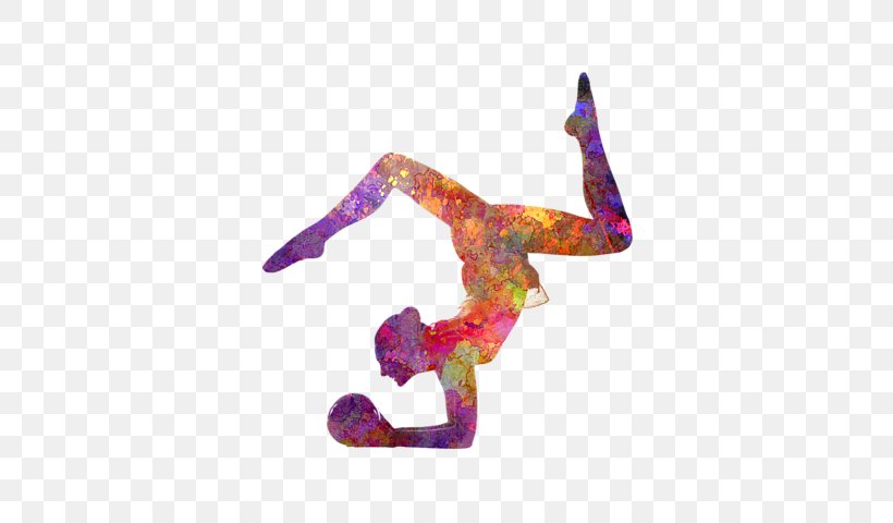 Rhythmic Gymnastics Sport Artistic Gymnastics Silhouette, PNG, 600x480px, Gymnastics, Acrobatics, Artistic Gymnastics, Canvas Print, Dance Download Free