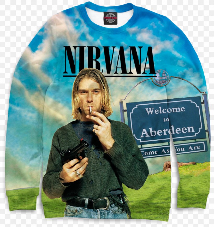 T-shirt Hoodie Alternative Metal Nirvana Slipknot, PNG, 1112x1180px, Watercolor, Cartoon, Flower, Frame, Heart Download Free
