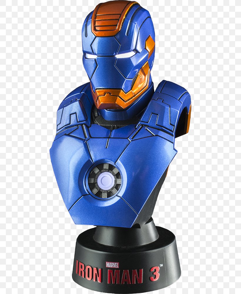 Iron Man Action & Toy Figures Hot Toys Limited Superhero Bust, PNG, 483x1000px, Iron Man, Action Figure, Action Toy Figures, Baseball Equipment, Baseball Protective Gear Download Free