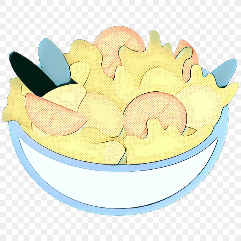 Yellow Clip Art Bowl Food Side Dish, PNG, 2000x2000px, Pop Art, Bowl, Cuisine, Dish, Food Download Free