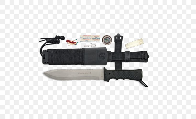 Hunting & Survival Knives Bowie Knife Utility Knives Survival Knife, PNG, 500x500px, Hunting Survival Knives, Blade, Bowie Knife, Cleaver, Cold Weapon Download Free