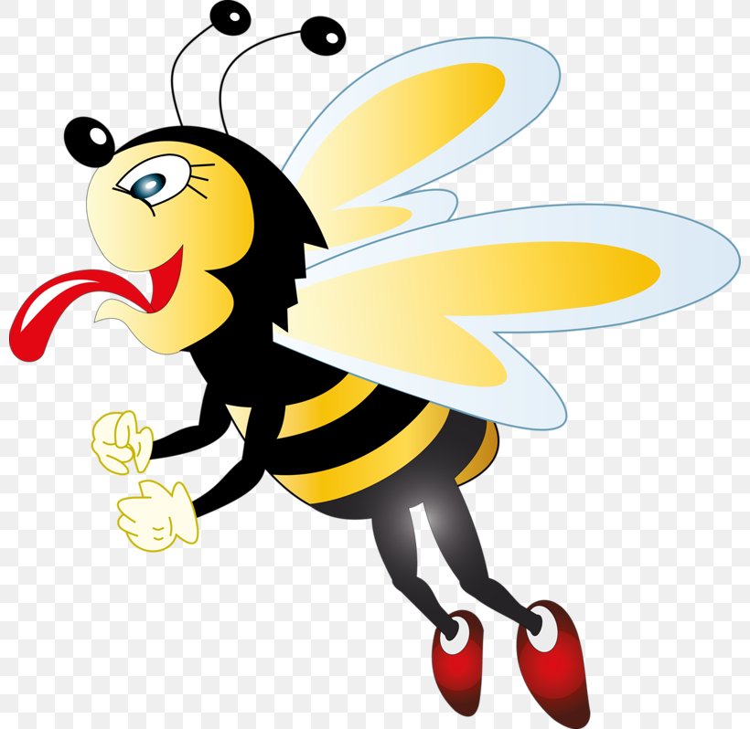 Worker Bee Honey Bee Bumblebee Clip Art, PNG, 800x798px, Bee, Art, Bumblebee, Butterfly, Cartoon Download Free