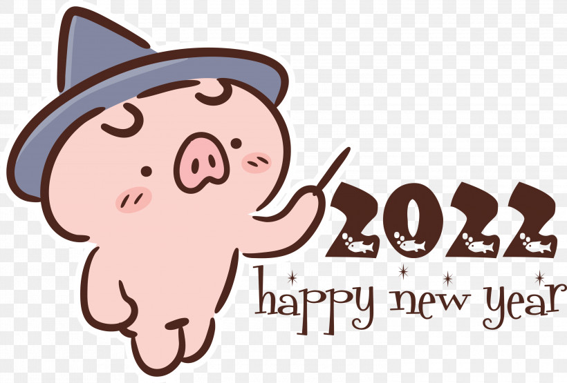 2022 Happy New Year 2022 New Year Happy New Year, PNG, 3000x2033px, Happy New Year, Cartoon, Character, Happiness, Human Download Free