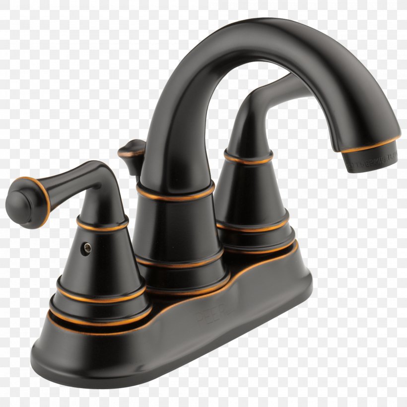Faucet Handles & Controls Brass Peerless Oil-Rubbed Bronze 2-Handle 4-In Centerset Bathroom Sink Faucet P99790LF-OB-ECO, PNG, 2000x2000px, Faucet Handles Controls, Bathroom, Baths, Brass, Bronze Download Free