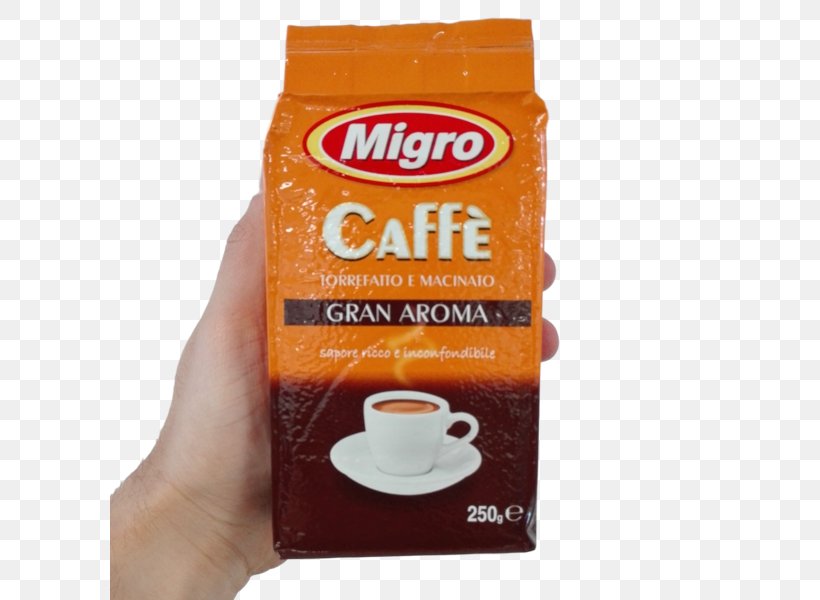 Instant Coffee White Coffee Caffeine MIGRO GROUND COFFEE GR 250 GRAN AROMA, PNG, 600x600px, Instant Coffee, Caffeine, Coffee, Cup, Earl Grey Tea Download Free