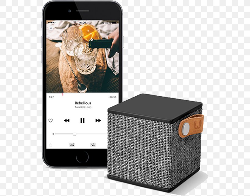 Fresh 'n Rebel Rockbox Cube Fresh 'n Rebel Rockbox Brick Loudspeaker Wireless Speaker Laptop, PNG, 550x643px, Loudspeaker, Bluetooth, Bluetooth Low Energy, Computer Speakers, Laptop Download Free