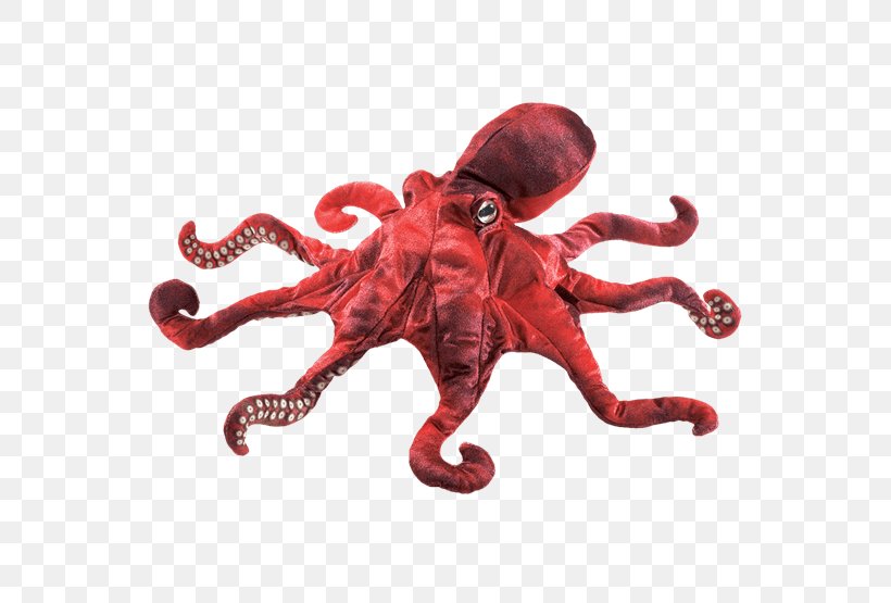 Hand Puppet Folkmanis Puppets Stuffed Animals & Cuddly Toys Octopus, PNG, 555x555px, Puppet, Amazoncom, Animal Figure, Blue, Cephalopod Download Free