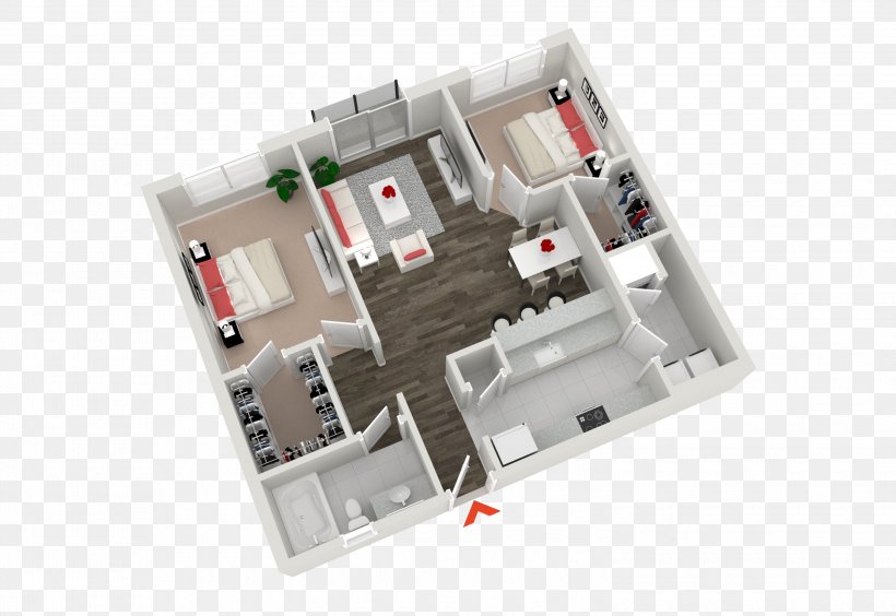 House Plan 3D Floor Plan, PNG, 3000x2067px, 3d Floor Plan, House Plan, Apartment, Architecture, Bedroom Download Free