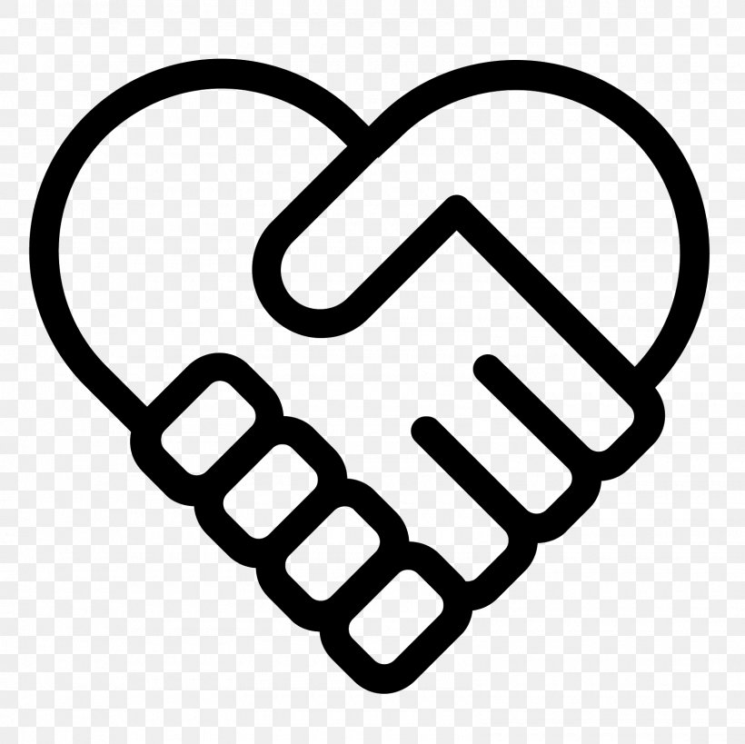 Heart Handshake Symbol, PNG, 1600x1600px, Heart, Area, Black And White, Finger, Hand Download Free