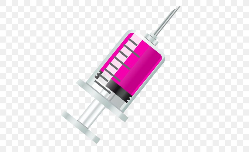 Syringe Drawing, PNG, 500x500px, Syringe, Cartoon, Drawing, Injection, Magenta Download Free