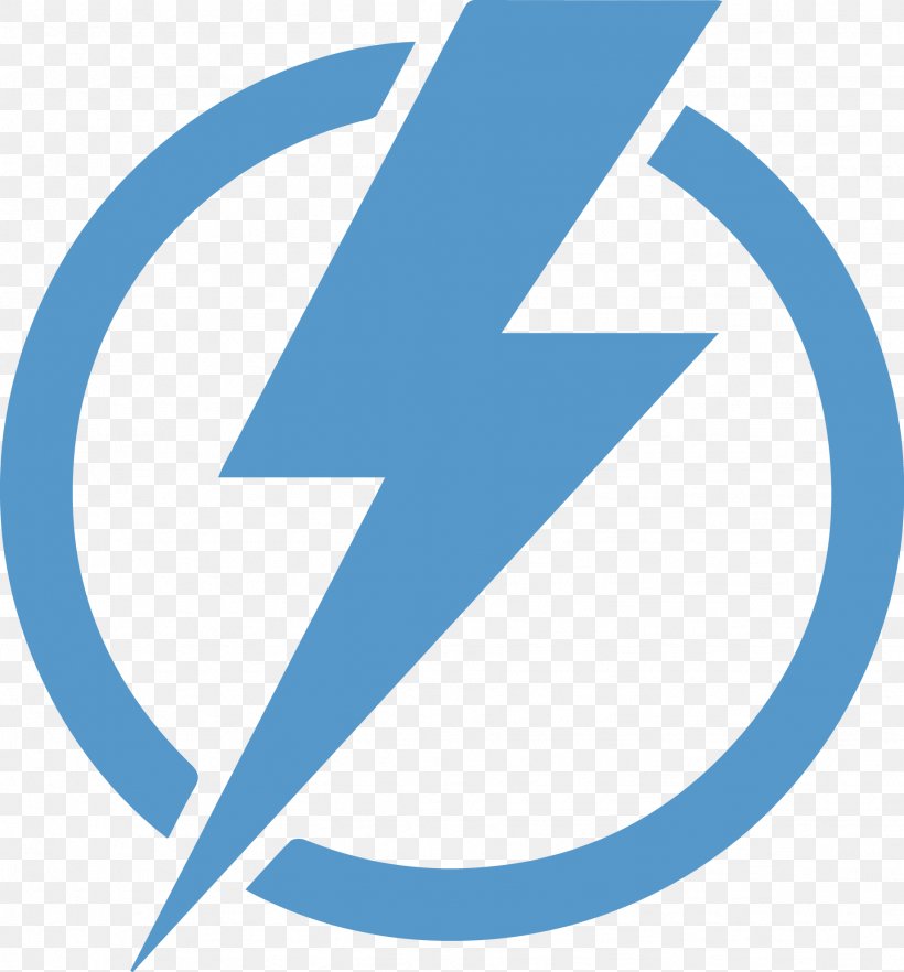 Electricity Electric Power Logo Electrical Engineering, PNG, 1841x1981px, Electricity, Ac Power Plugs And Sockets, Area, Blue, Brand Download Free
