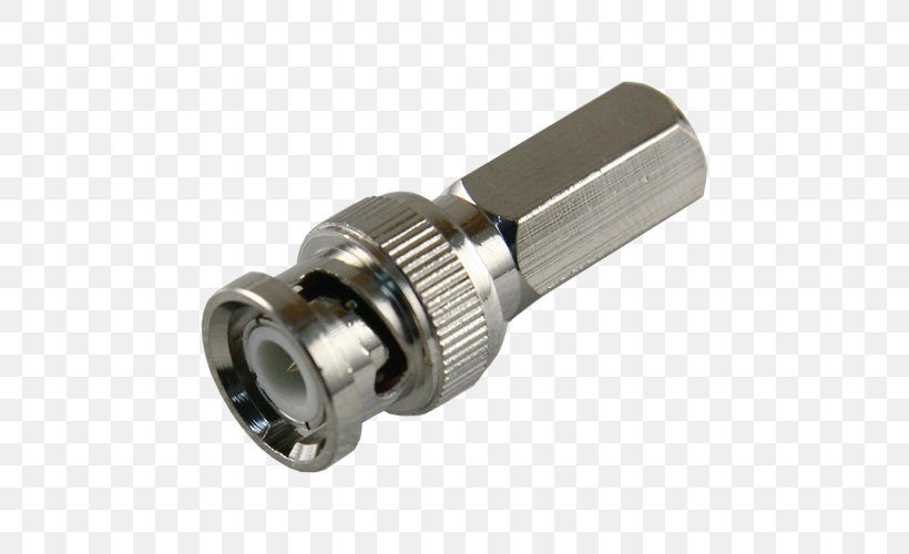 BNC Connector RG-59 Electrical Connector Coaxial Cable RCA Connector, PNG, 500x500px, Bnc Connector, Adapter, Closedcircuit Television, Coaxial, Coaxial Cable Download Free