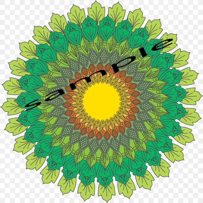 Circle Ornament Pattern, PNG, 1208x1208px, Ornament, Flower, Green, Lace, Mandala Download Free