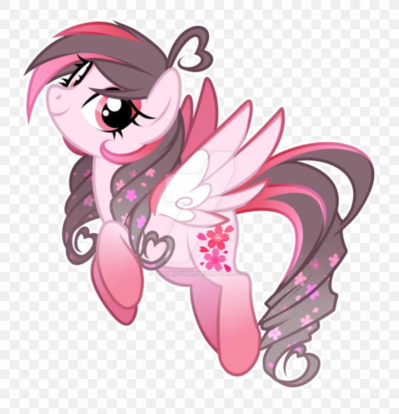 My Little Pony Tempest Shadow Cheerilee Cherry Blossom, PNG, 900x936px, Watercolor, Cartoon, Flower, Frame, Heart Download Free
