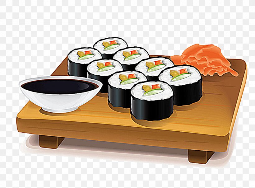 Sushi Japanese Cuisine Makizushi Clip Art, PNG, 994x733px, Sushi, Asian Food, California Roll, Chopsticks, Comfort Food Download Free