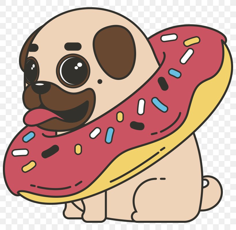 Dog Food, PNG, 800x800px, Pug, Animal, Avatar, Cartoon, Cuteness Download Free