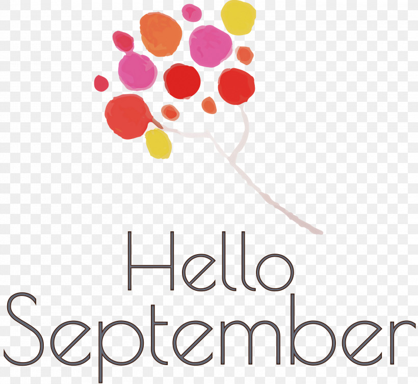 Hello September September, PNG, 3000x2762px, Hello September, Flower, Geometry, Line, Logo Download Free