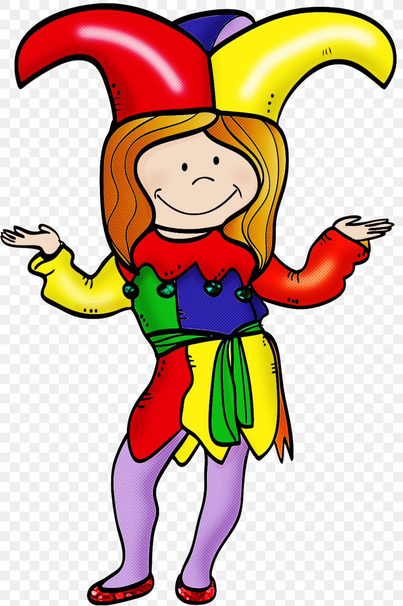 Jester Cartoon Costume Happy Costume Accessory, PNG, 1001x1505px, Jester, Cartoon, Costume, Costume Accessory, Happy Download Free