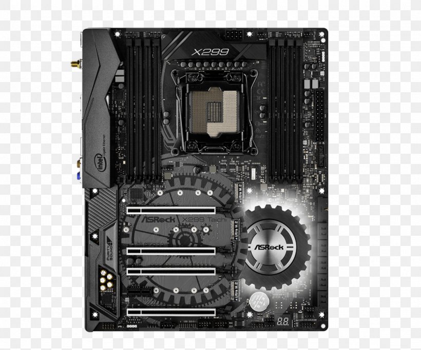 LGA 2066 Intel X299 ATX Motherboard, PNG, 1024x853px, Lga 2066, Amd Crossfirex, Asrock, Asrock X299 Taichi, Atx Download Free