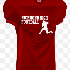 T-shirt - T-shirt Jersey Football Sleeve PNG