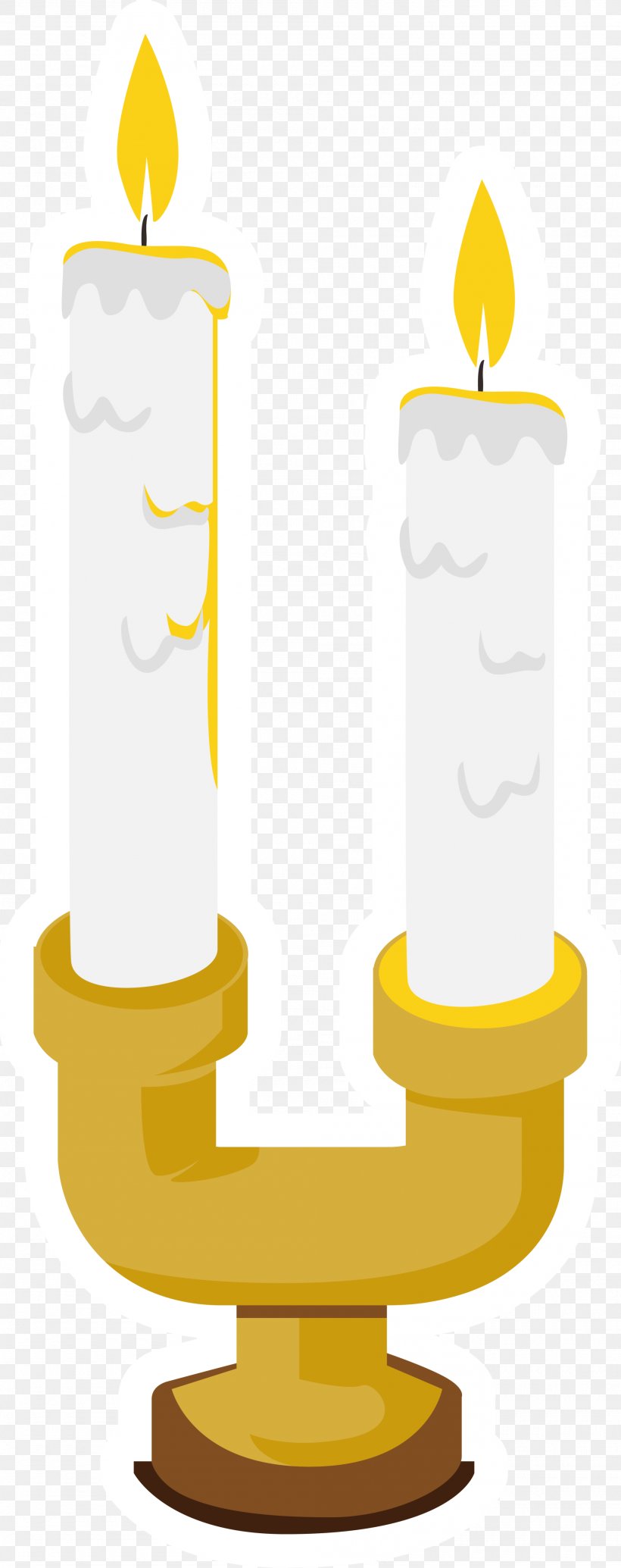 Yellow Drawing Clip Art, PNG, 2000x5047px, Yellow, Candle, Cartoon, Drawing, Drinkware Download Free