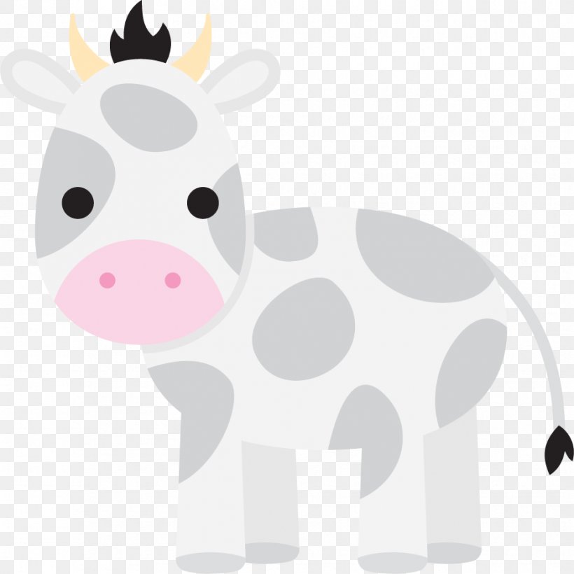 Dairy Cattle Cartoon, PNG, 930x930px, Cattle, Black And White, Cartoon, Cattle Like Mammal, Dairy Cattle Download Free