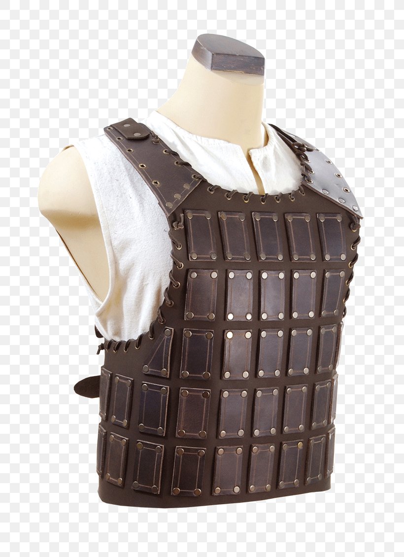 Gilets Brown Breastplate Armour, PNG, 700x1130px, Gilets, Armour, Breastplate, Brown, Live Action Roleplaying Game Download Free