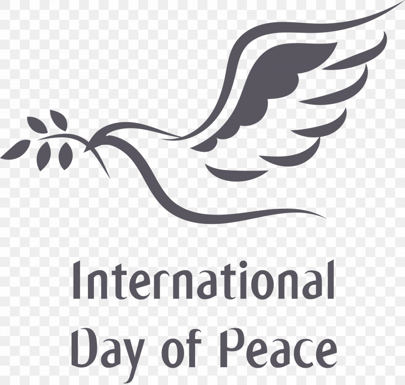 International Day Of Peace World Peace Day, PNG, 3000x2853px, International Day Of Peace, Beak, Black And White, Branching, Geometry Download Free