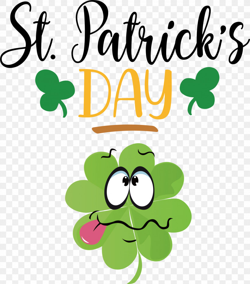 St Patrick Patricks Day, PNG, 2638x3000px, St Patrick, Cartoon, Flower, Fruit, Green Download Free