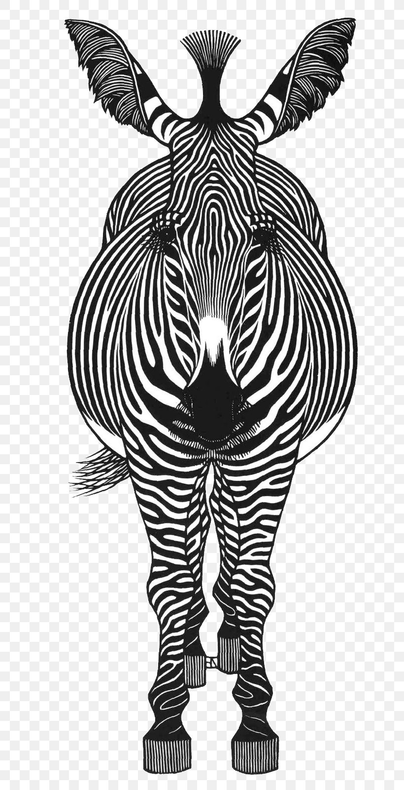 Zebra Woodcut Woodblock Printing Printmaking, PNG, 703x1600px, Zebra, Art, Art Historian, Black, Black And White Download Free