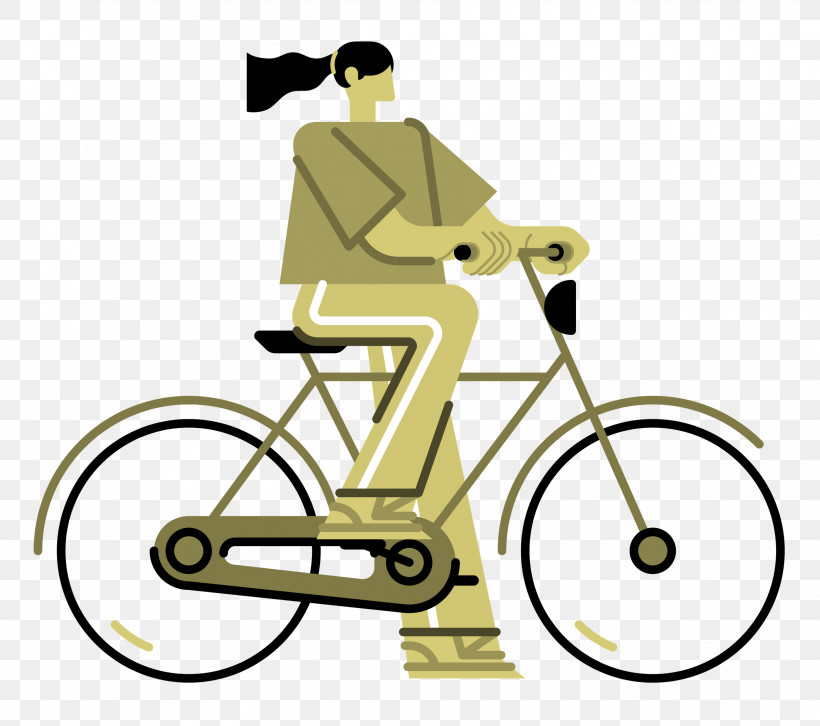 Bike Bike Wheel Cycling Hybrid Bike Bike Frame, PNG, 2500x2215px, Bike, Bike Frame, Bike Wheel, Cartoon, Cycling Download Free