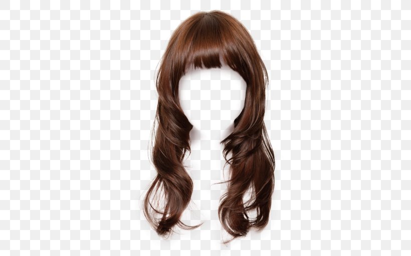 Hairstyle Wig Icon, PNG, 512x512px, Hairstyle, Bangs, Brown Hair, Caramel Color, Gratis Download Free