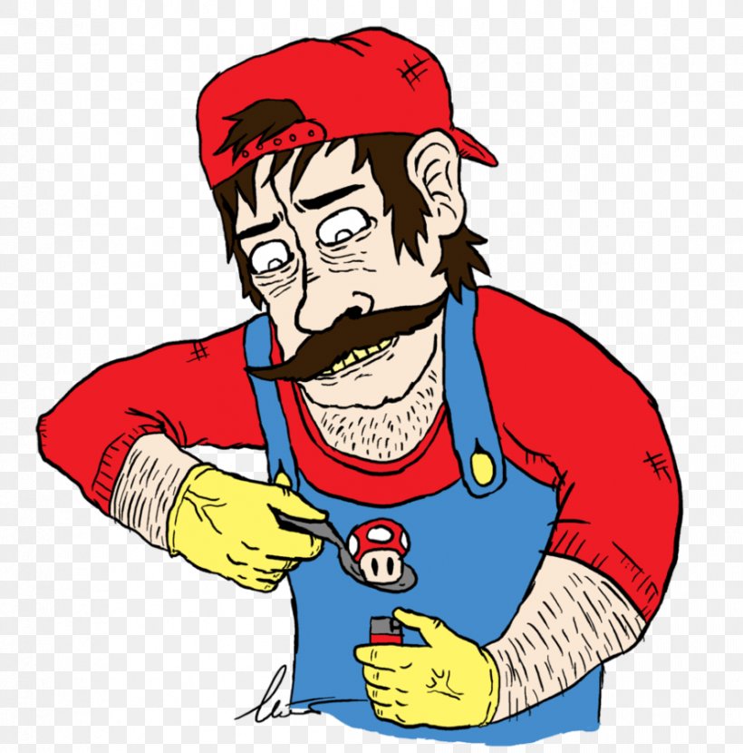 Super Mario Bros. Cartoon Drug Drawing, PNG, 888x899px, Super Mario Bros, Altered State Of Consciousness, Art, Cartoon, Drawing Download Free
