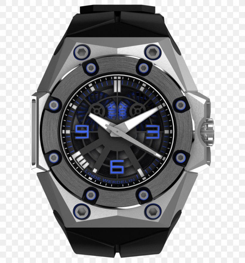 Diving Watch Linde Werdelin Omega SA Watch Strap, PNG, 896x960px, Watch, Brand, Clock, Diving Watch, Electric Blue Download Free