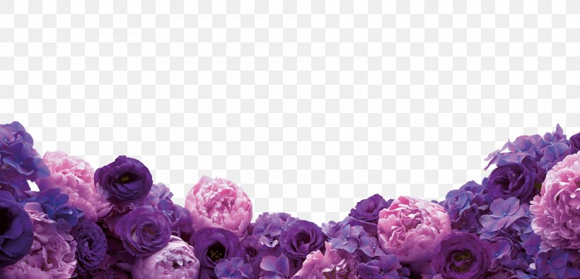 Floral Design Cut Flowers Purple Wallpaper, PNG, 1980x955px, Purple, Color, Coreldraw, Cut Flowers, Floral Design Download Free