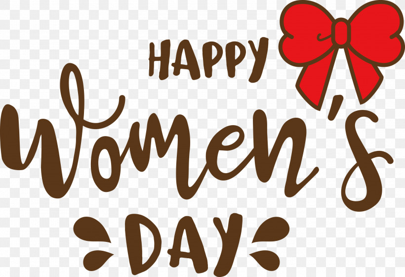 Happy Women’s Day Womens Day, PNG, 3000x2050px, Womens Day, Flower, Logo, Meter, Valentines Day Download Free