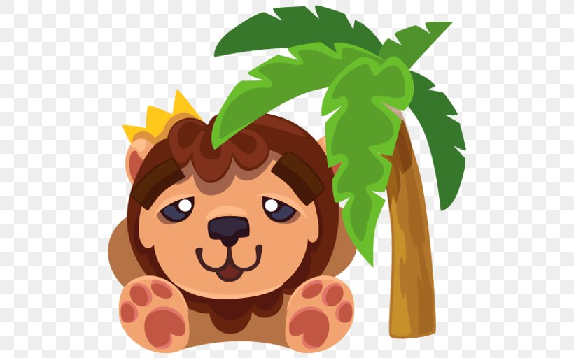 Lion Sticker Telegram VKontakte Clip Art, PNG, 512x512px, Lion, Art, Big Cat, Big Cats, Carnivoran Download Free