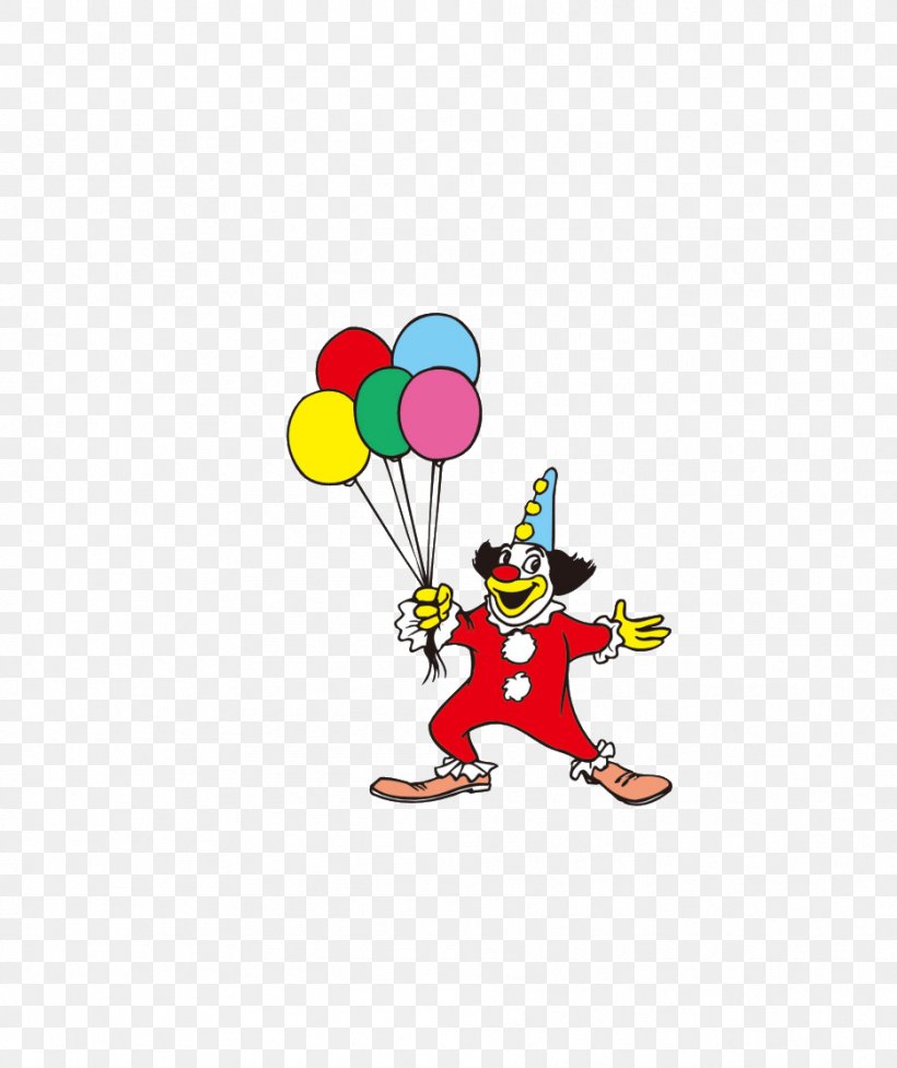 Clown Balloon Circus, PNG, 934x1113px, Clown, Area, Art, Balloon, Cartoon Download Free