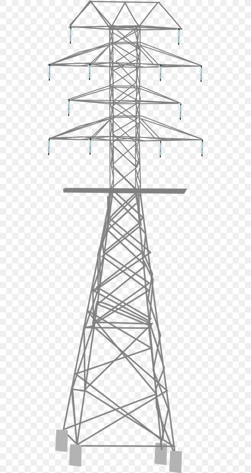 Drawing Overhead Power Line Transmission Tower Electric Potential Difference High Voltage, PNG, 518x1544px, Drawing, Artwork, Black And White, Electric Potential, Electric Potential Difference Download Free