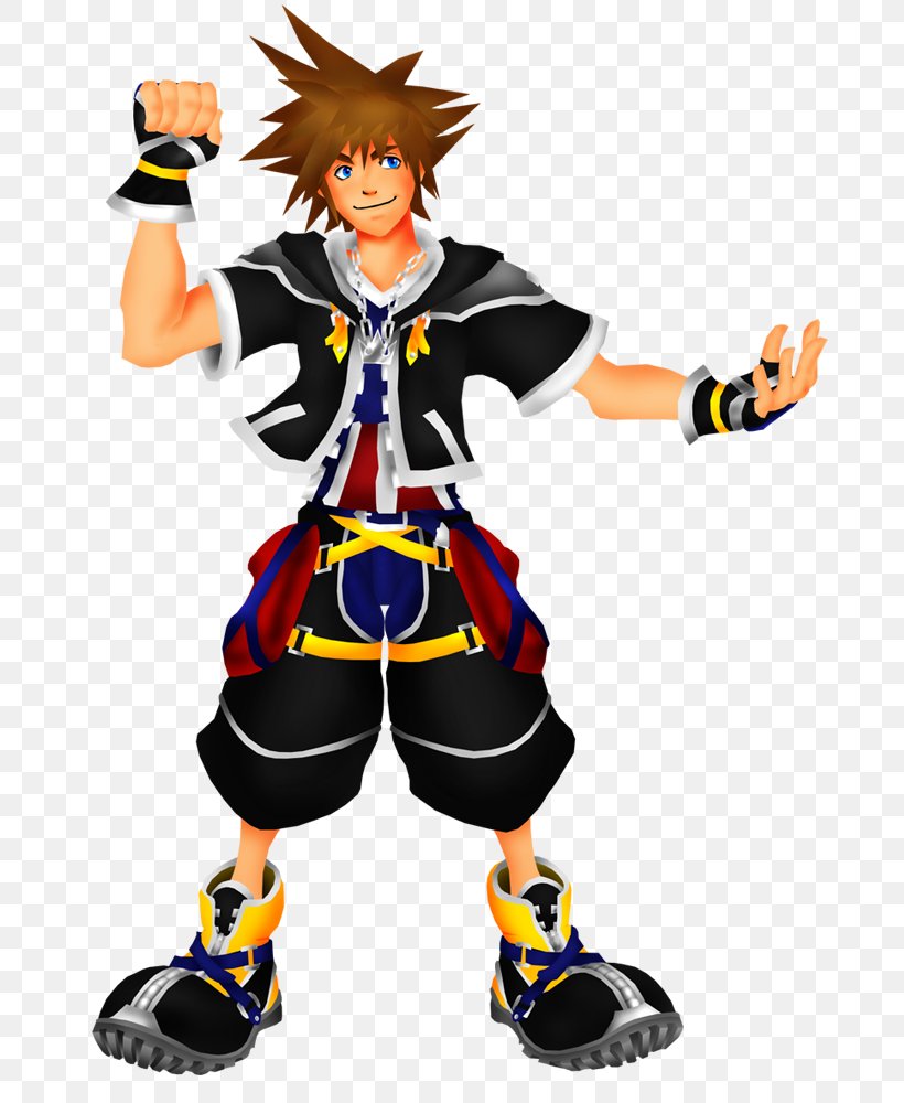 Kingdom Hearts III Sora DeviantArt Character, PNG, 736x1000px, Kingdom Hearts Ii, Action Figure, Art, Character, Clothing Download Free