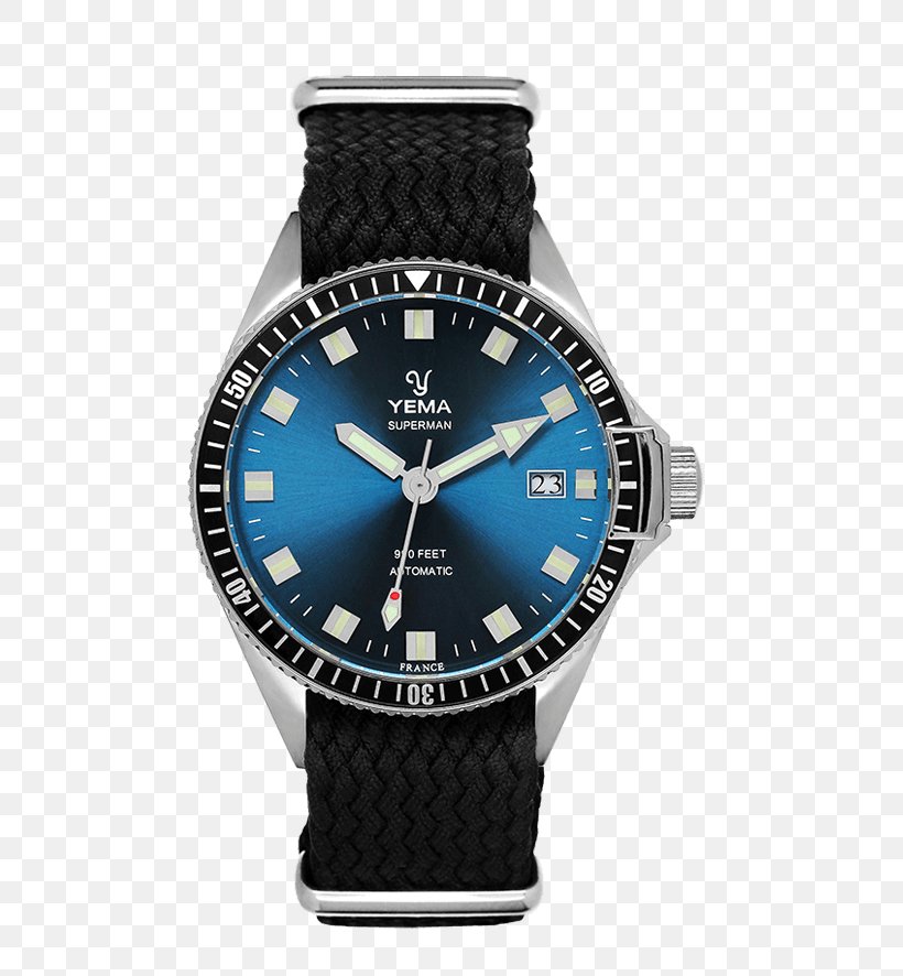 Yema Mechanical Watch Movement Blue, PNG, 591x886px, Yema, Blue, Bracelet, Brand, Buckle Download Free