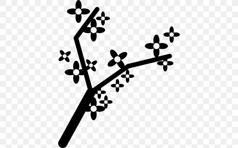 Flower Line, PNG, 512x512px, Twig, Blackandwhite, Bouganvillia Homes Villas, Branch, Flower Download Free