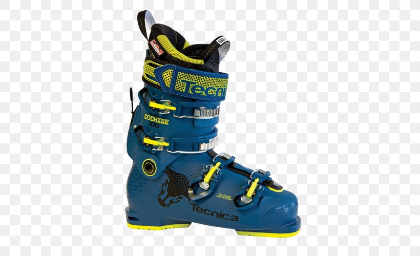 Tecnica Group S.p.A Tecnica Cochise 100 Ski Boots Tecnica Cochise 120 Ski Boots Skiing, PNG, 500x500px, Tecnica Group Spa, Alpine Skiing, Boot, Cross Training Shoe, Electric Blue Download Free