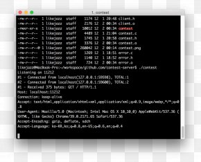 Linux - ASCII Linux MacOS Terminal Installation PNG