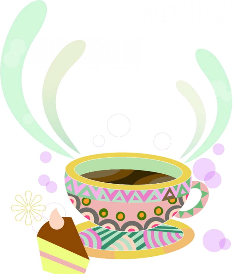 Coffee Tea Breakfast, PNG, 845x994px, Coffee, Breakfast, Cake, Cartoon, Coffee Cup Download Free