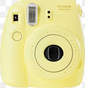 Camera - Digital Cameras Fujifilm Instax Mini 8 Camera Yellow PNG