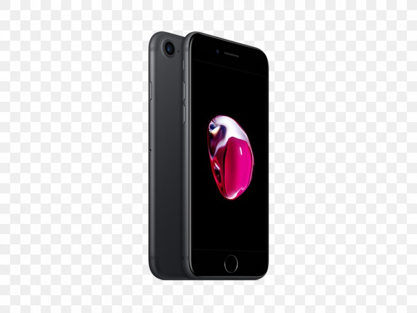 IPhone 7 Plus Apple Telephone Unlocked 4G, PNG, 1000x750px, Iphone 7 Plus, Apple, Black, Electronic Device, Electronics Download Free
