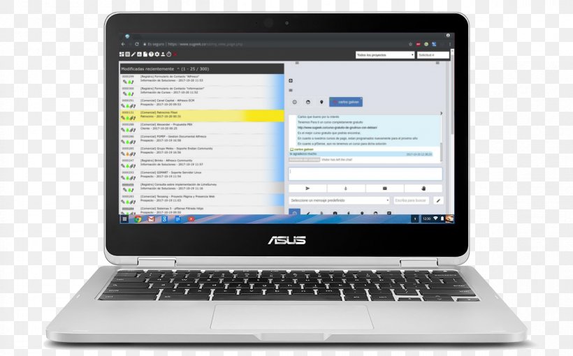 Laptop Intel Core ASUS Chromebook Flip C302, PNG, 1192x742px, 2in1 Pc, Laptop, Brand, Celeron, Central Processing Unit Download Free