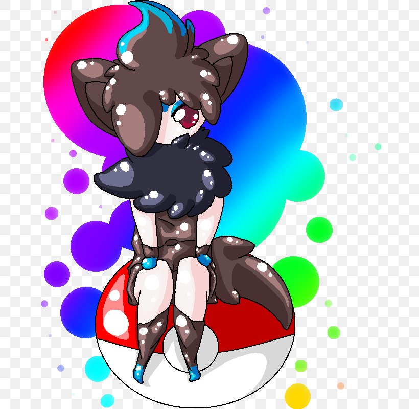 Zorua Moe Anthropomorphism Zoroark Dog Pokémon, PNG, 685x800px, Watercolor, Cartoon, Flower, Frame, Heart Download Free
